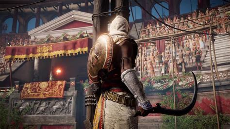 Assassins Creed Origins Gladiator Arena Axes Youtube