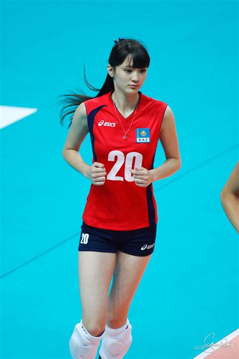 Sabina Altynbekova Volleyball Player Women Volleyball Beautiful