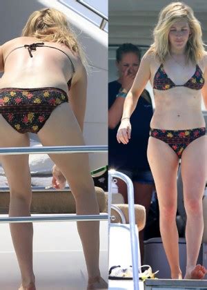 Ellie Goulding In Floral Bikini 01 GotCeleb