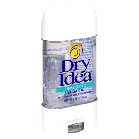 Dry Idea Clear Gel Anti Perspirant Unscented Deodorant 3 Oz