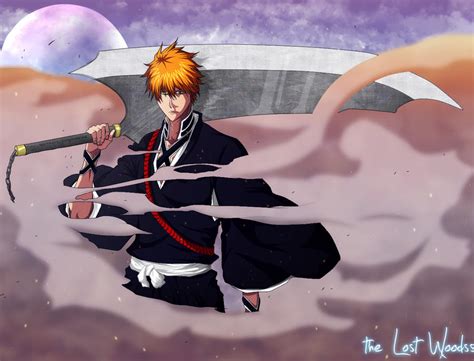 Soul Reaper Ichigo Kurosaki By Thelostwoodss On Deviantart