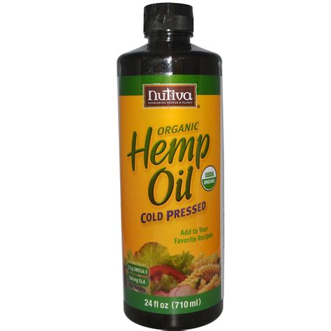 Nutiva Organic Cold Pressed Hemp Oil Alyve Market