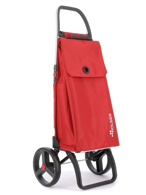 Rolser Akanto MF 2 Big Wheel Foldable Shopping Trolley Rojo AKA019 1009