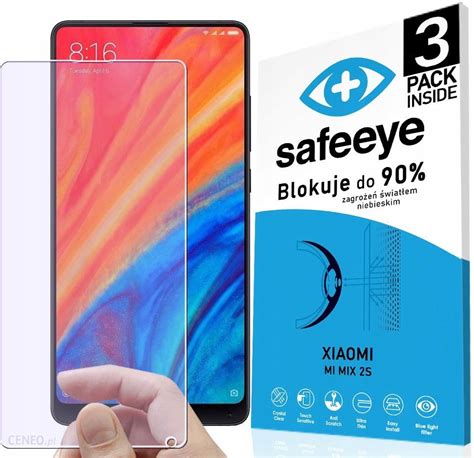 3x Anti Blue Szkło Hybrydowe Do Xiaomi MI MIX 2S 8739420b db58 4686