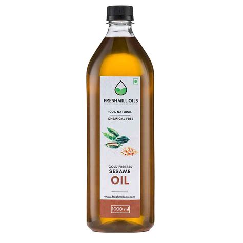 Get Freshmill Cold Pressed Sesame Oil 1000ml Myniwa