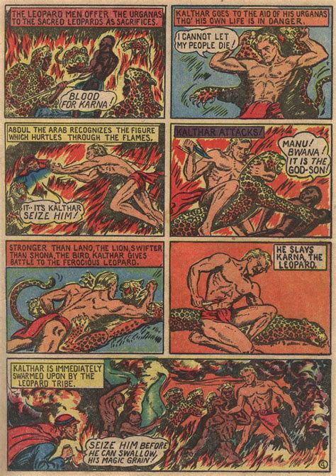 Kalthar Giant Man King Of The Jungle Page 28 The Enchanted Dagger