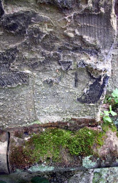 Weathered Benchmark On Wall Of St Mary S Roger Templeman Cc By Sa