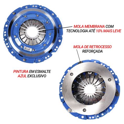 Embreagem Cerâmica Fusca 1500 1600 a Ar Brasília SP2 Puma