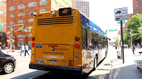 Mta New York City Bus Nova Bus Lfs Hybrid On The M Rd