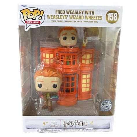 POP Deluxe Fred Weasley With Weaslys Wizard Wheezes Harry Potter