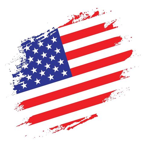 Abstract American grunge flag vector 14241469 Vector Art at Vecteezy