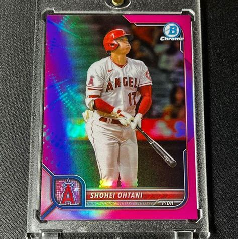 【未使用に近い】最新 299枚限定 2022 Topps Bowman Chrome 大谷翔平 No71 フ