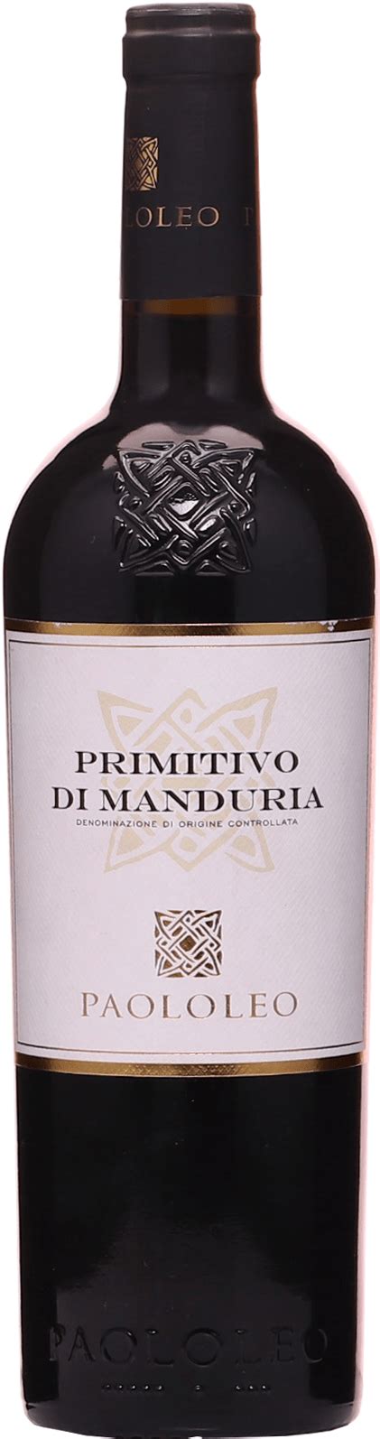 Paololeo Primitivo Di Manduria D O C Primitivo Bondston