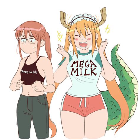 Tumblrp181wqttue1r6a1vco1raw Miss Kobayashis Dragon Maid