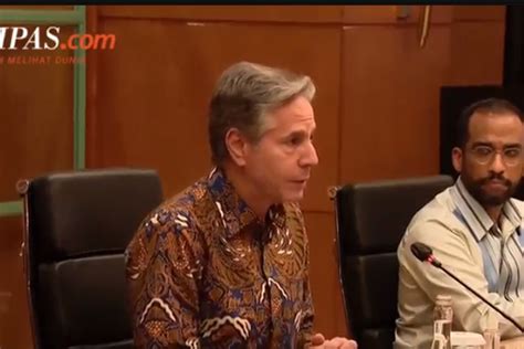 Makna Dan Filosofi Batik Motif Semen Rama Yang Dipakai Menlu As Di Eas