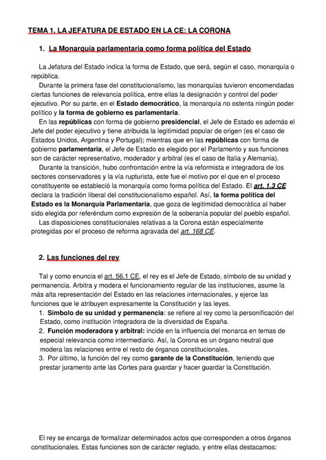 Apuntes de constitución definitivos lOMoAR cPSD 10754374 TEMA 1 LA