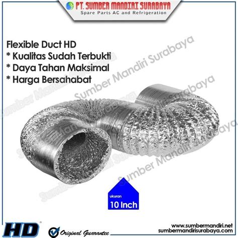 Jual Hanya Disini Alumunium Flexible Duct 10 Selang Exhaust 10 Inch