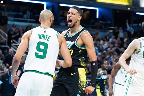 Tyrese Haliburton Leads Pacers Past Celts Into NBA Tourney Semis GMA