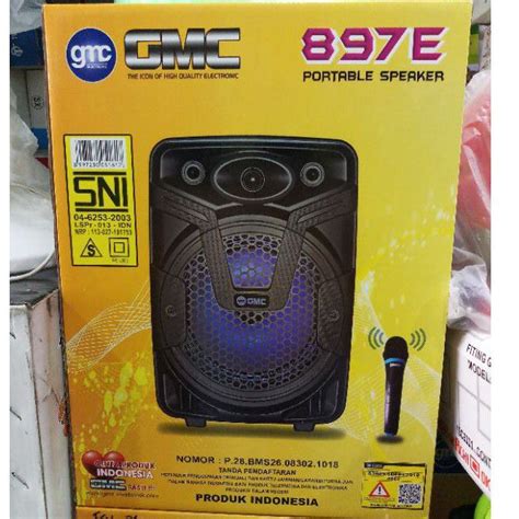 Jual Speaker Portable Gmc E Speaker Bluetooth Speker Speker