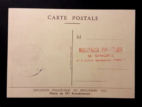 POSTE AERIENNE 1951 CARTE POSTALE 1ER JOUR NOGUES PIONIER De L