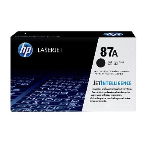 Hp 87a Black Laserjet Toner Cartridge Cf287a