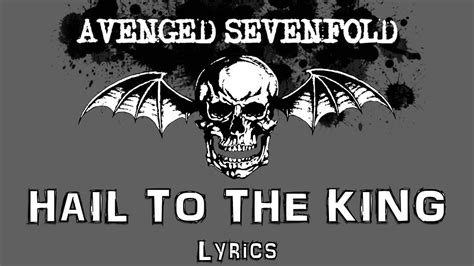 Avenged Sevenfold Hail To The King Lyrics New Song Youtube