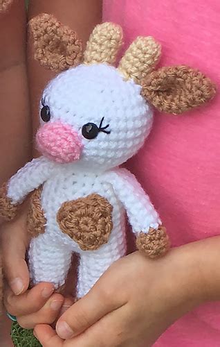 Ravelry Mini Amigurumi Cow Pattern By Grace And Yarn