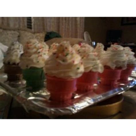 Ice Cream Cone Cup Cakes - CakeCentral.com