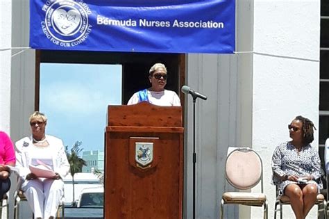 Health Minister Delivers Nurses Proclamation Bernews