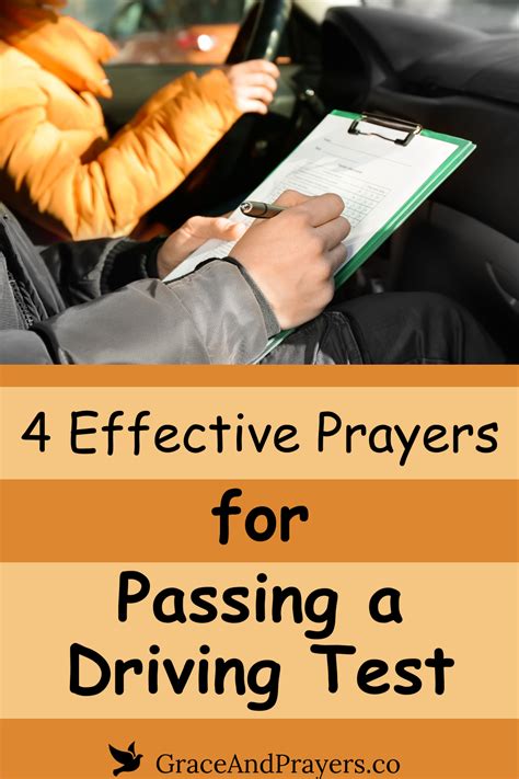 4 Effective Prayers For Passing A Driving Test Grace And Prayers