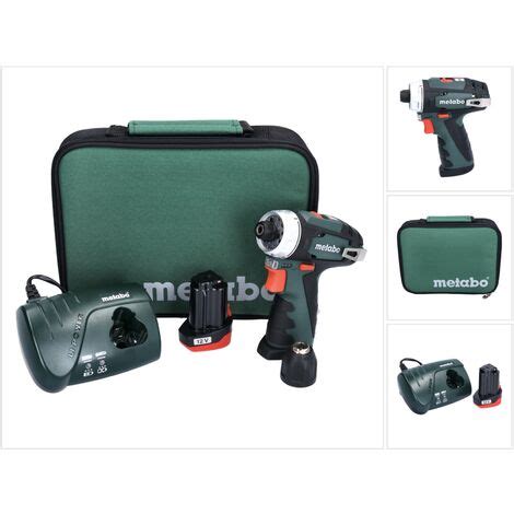 Metabo Powermaxx Bs Akku Bohrschrauber V Nm X Akku Ah