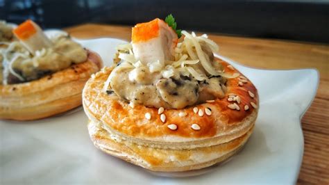 Les Secrets De La R Ussite Des Vol Au Vent Crevettes Champignons La