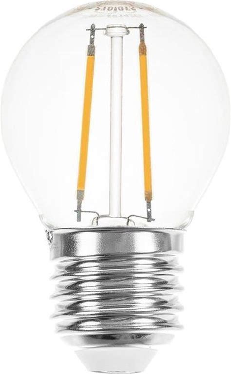 Ledmaxx Filament Led Kogellamp E27 1w 2200k 85lm