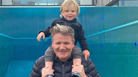 Gordon Ramsay's baby son Oscar shows off lockdown hair - and it rivals his sister's! | HELLO!