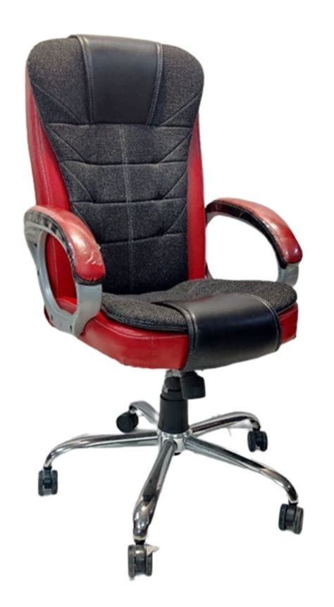 Rexine High Back Boss Revolving Chair Fixed Arm At Rs 3500 In New Delhi