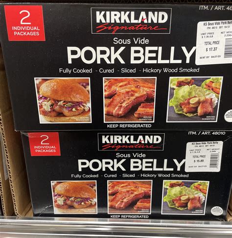 Reviews Of Fully Cooked Pork Belly Has Anyone Tried It R Costco