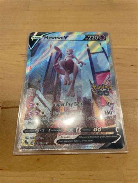 Mewtwo V Alt Art Pokemon Go Kaufen Auf Ricardo