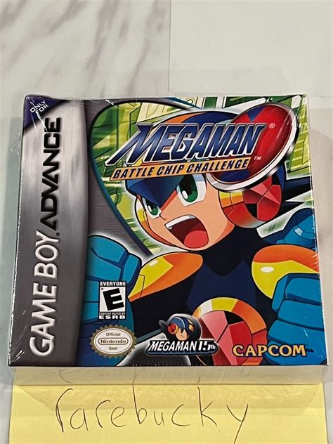 Megaman Battle Chip Challenge Game Boy Advance NEW SEALED NEAR MINT