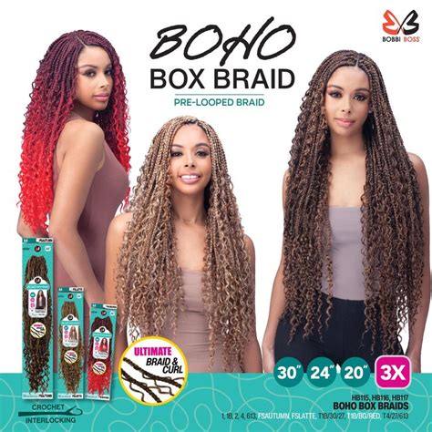 BOHO BOX BRAID | Braids, Boho braids, Box braids