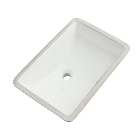 Deervalley Dv 1u101 Ally Undermount Bathroom Sink Rectangular 21 X