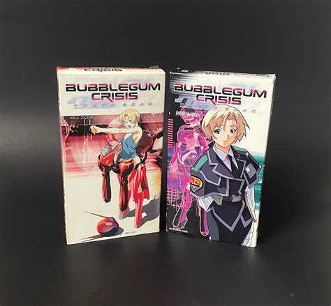 Set Of 2 Rare Anime English Dubbed VHS Tape Bubblegum Crisis Etsy