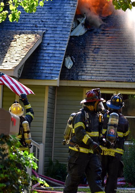 Warner Robins Firefighters Battle Fire Through The Roof