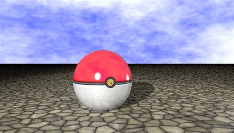 3d Pokeball Model