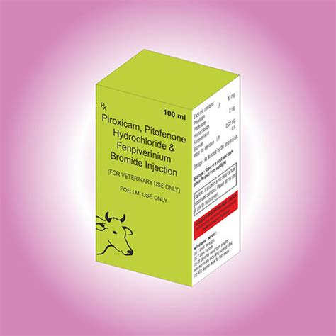 Piroxicam With Pitofenone Ml Injection In Third Party Manufacturing