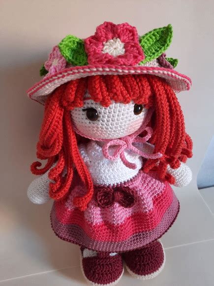 Boneca Alexia Amigurumi Compre Produtos Personalizados No Elo