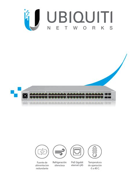 UniFi Switch USW Pro 48 POE UBIQUITI NETWORKS TVCenLinea