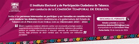 Instituto Electoral Y De Participaci N Ciudadana De Tabasco