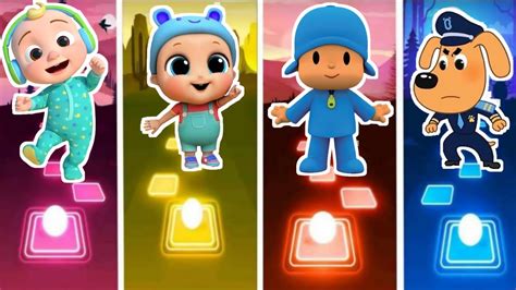 Coco Melon 🆚 My Little Angel 🆚 Pocoyo 🆚 Sheriff Labrador ♦ Who Is Best Youtube