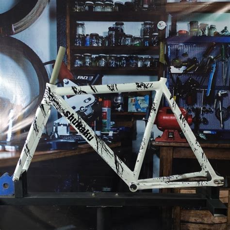 Jual Frame Sepeda Fixie Handmade Model Shukaku Shopee Indonesia