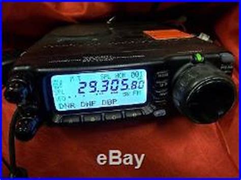 Yaesu FT 100D Radio Transceiver HF VHF UHF All Mode Transceiver Ham